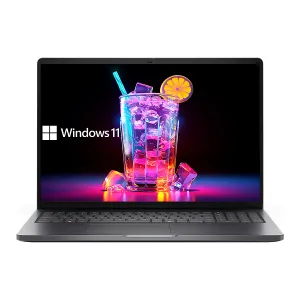 Laptop DELL PRO 16 PC16250 i7 de 16" Black - Intel Core 7-150U, 16 GB, 512 GB